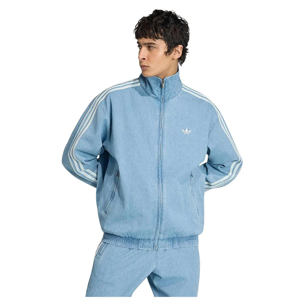 adidas Originals Denim FB full zip sweatshirt
