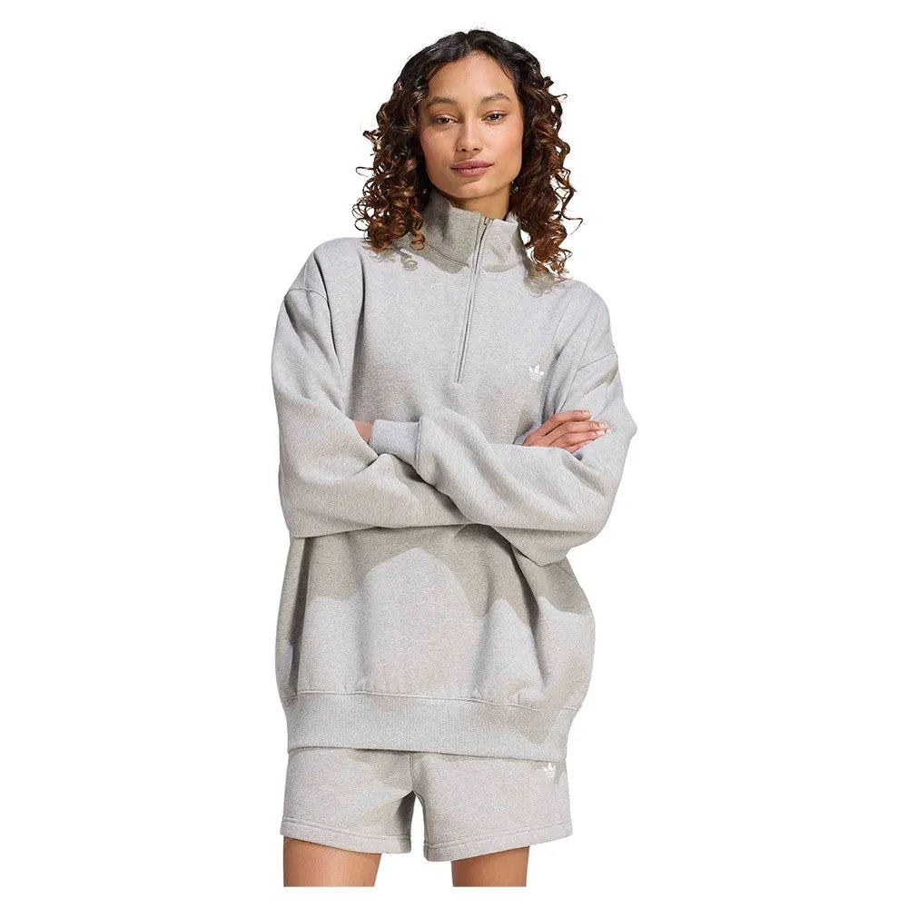 adidas Originals Essentials Fleece half zip sweatshirt