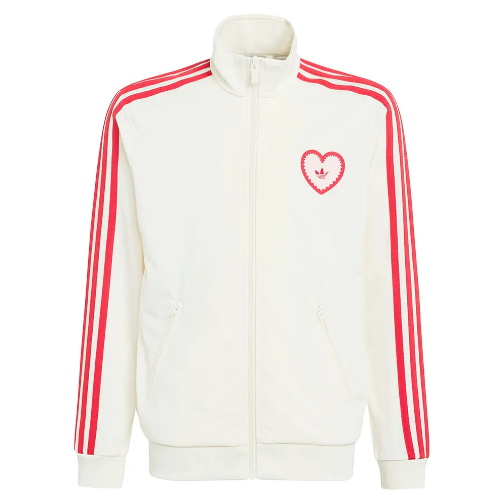 adidas Originals Firebird Loose Heart full zip sweatshirt