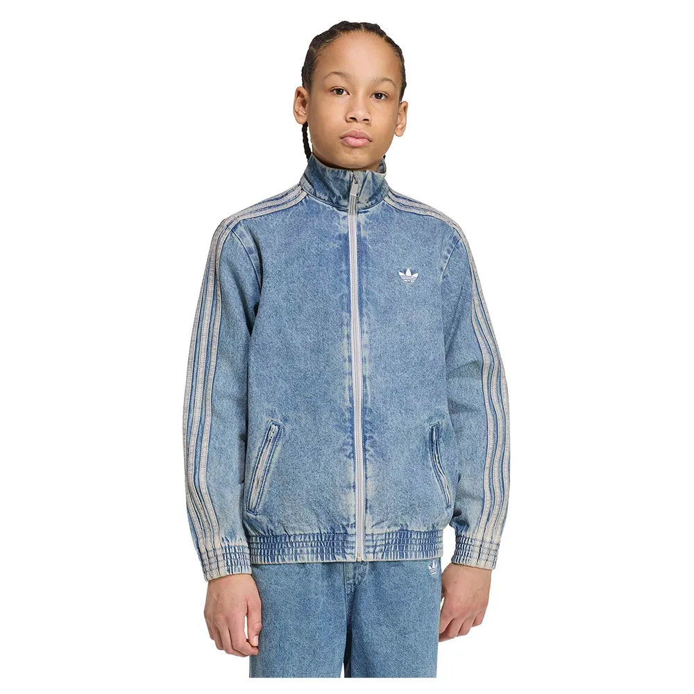 adidas Originals Firebird Loose Track denim jacket