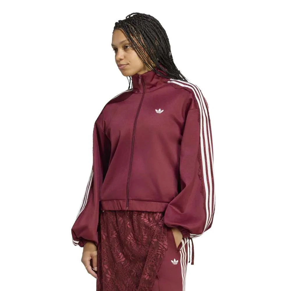 adidas Originals Lace Oversized Archive full zip sweatshirt