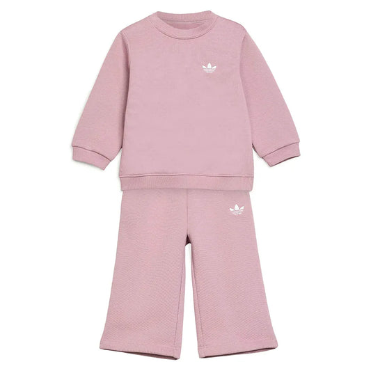 adidas Originals Loose Crew Top Wide Leg Pants set