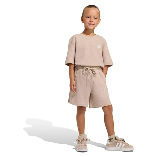 adidas Originals Loose Waffle Short T-shirt set