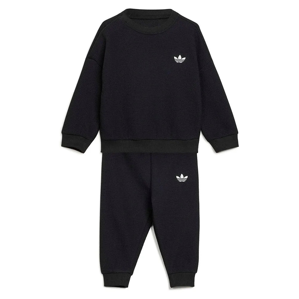 adidas Originals Loose Waffle Sweat Jogger set
