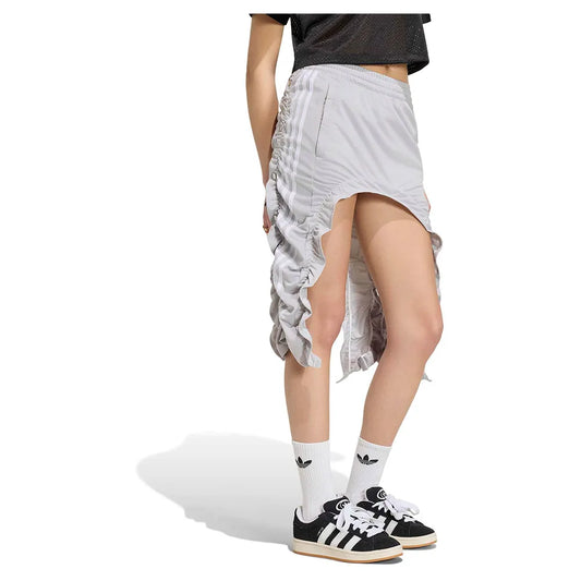 adidas Originals Mia Marquez Adibreak Ruched midi skirt