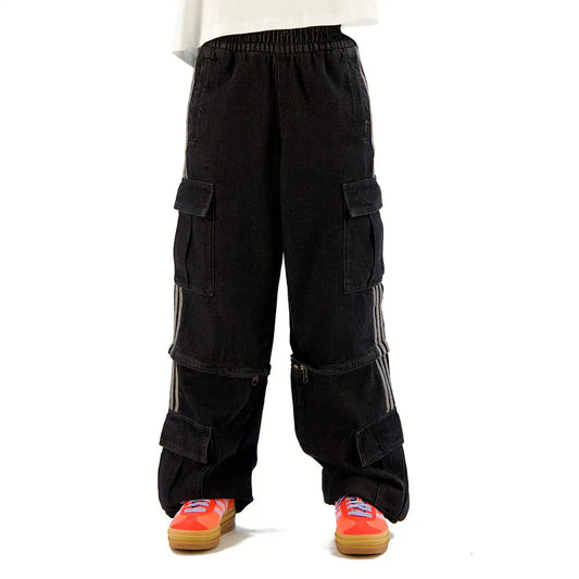 adidas Originals Mid Rise 2in1 jeans