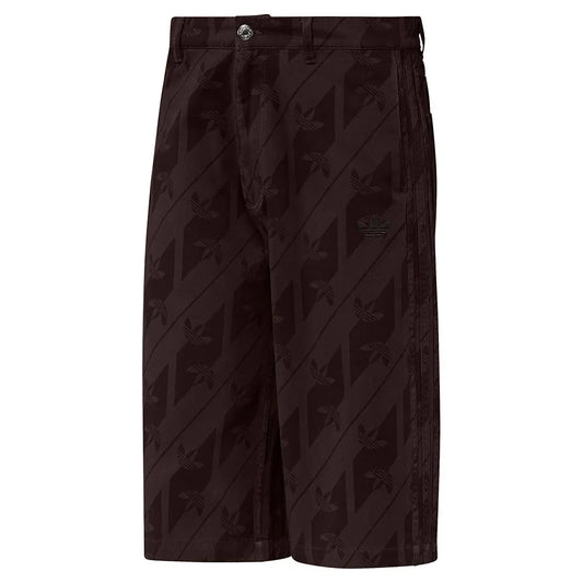 adidas Originals Monogram denim shorts
