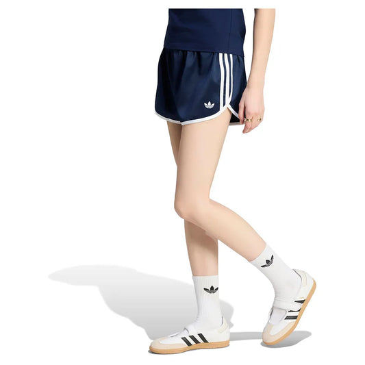 adidas Originals Satin 3 Stripes Sprinter shorts