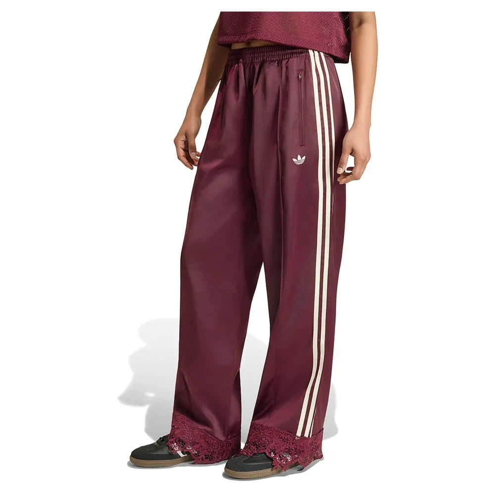 adidas Originals Satin Lace Firebird Track Loose sweat pants
