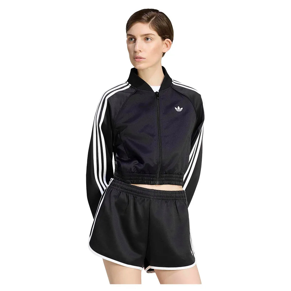 adidas Originals Satin SST full zip sweatshirt