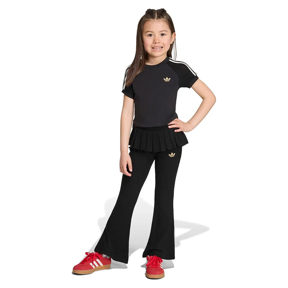 adidas Originals Slim Knitted Tee Leggings set