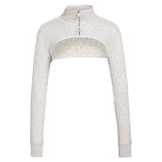 adidas Originals Sunset Rhythms Short Sparkling Bolero full zip sweatshirt
