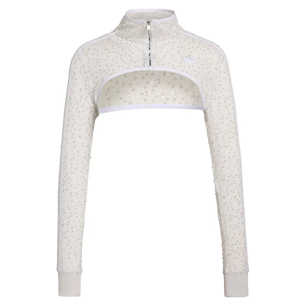 adidas Originals Sunset Rhythms Short Sparkling Bolero full zip sweatshirt