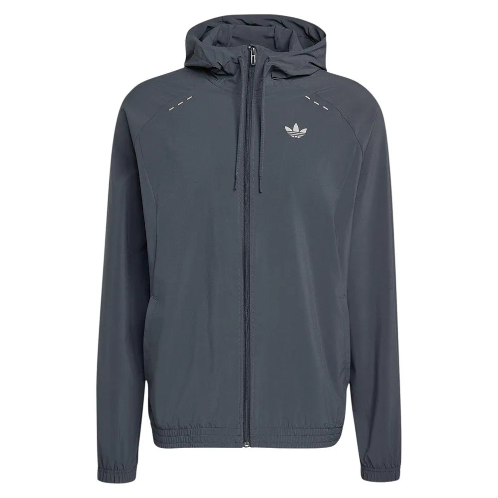 adidas Originals Tech Trefoil Essentials Track full zip sweatshirt