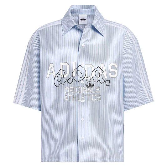 adidas Originals Texas A&M Aggies Poplin Button Up short sleeve shirt