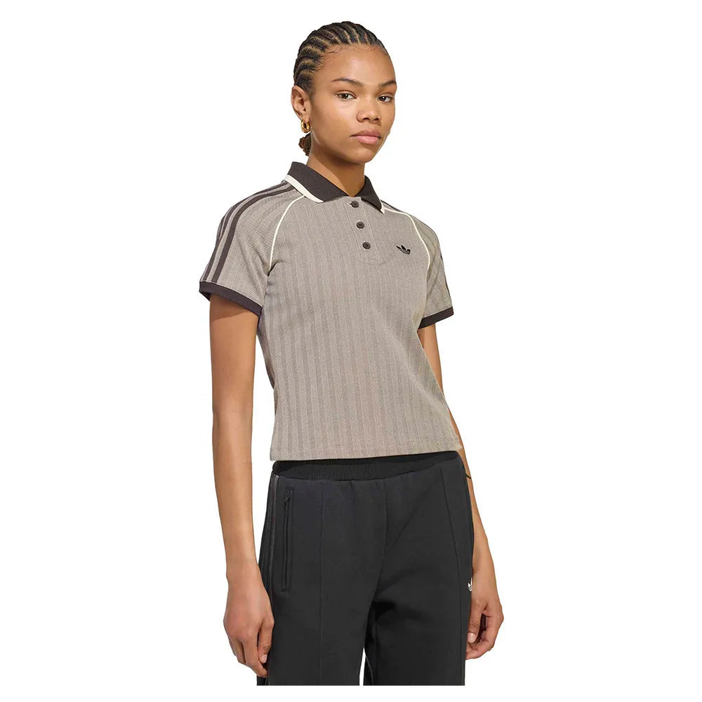 adidas Originals Tweed short sleeve polo