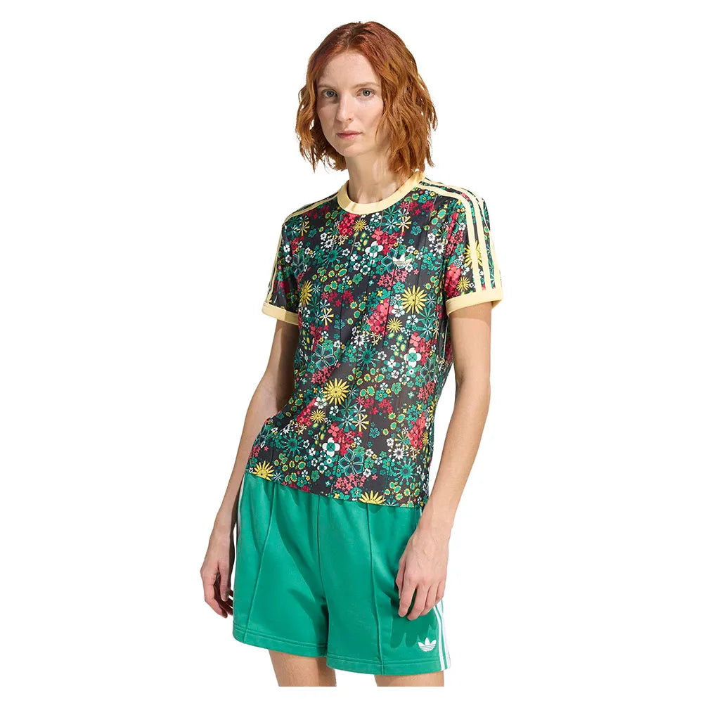 adidas Originals X Liberty London 3 Stripes short sleeve T-shirt