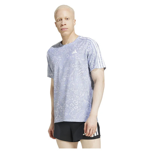 adidas Own The Run Climacool 3 Stripes short sleeve T-shirt