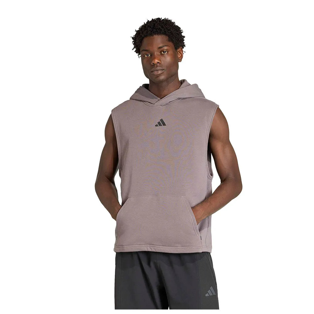 adidas Power Workout Hooded sleeveless T-shirt