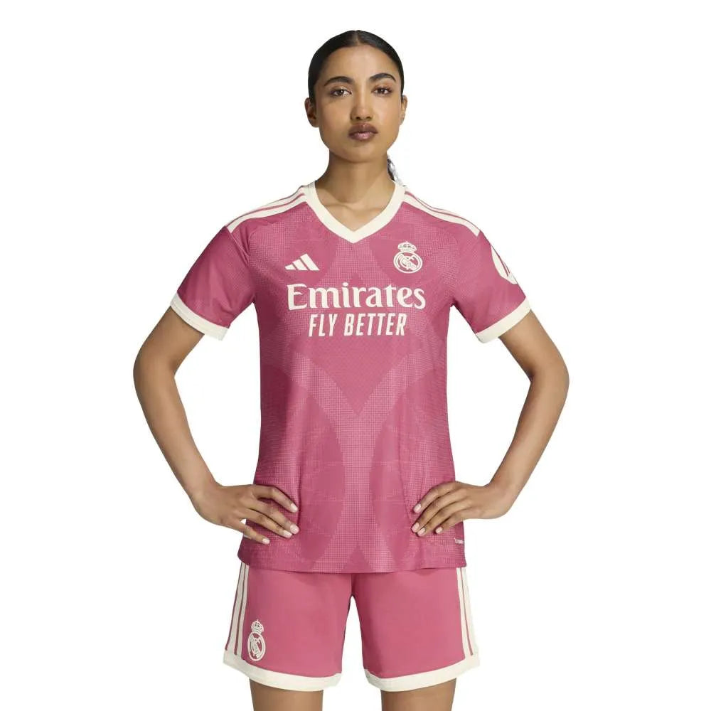 adidas Real Madrid 26/27 Authentic Jersey Third Woman Short Sleeve T-Shirt
