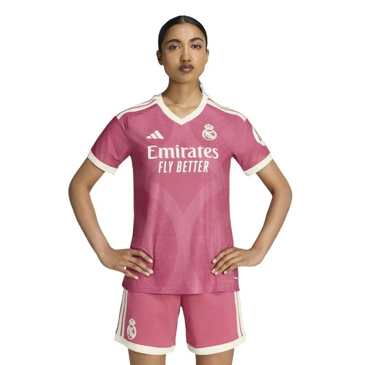 adidas Real Madrid 26/27 Authentic Jersey Third Woman Short Sleeve T-Shirt