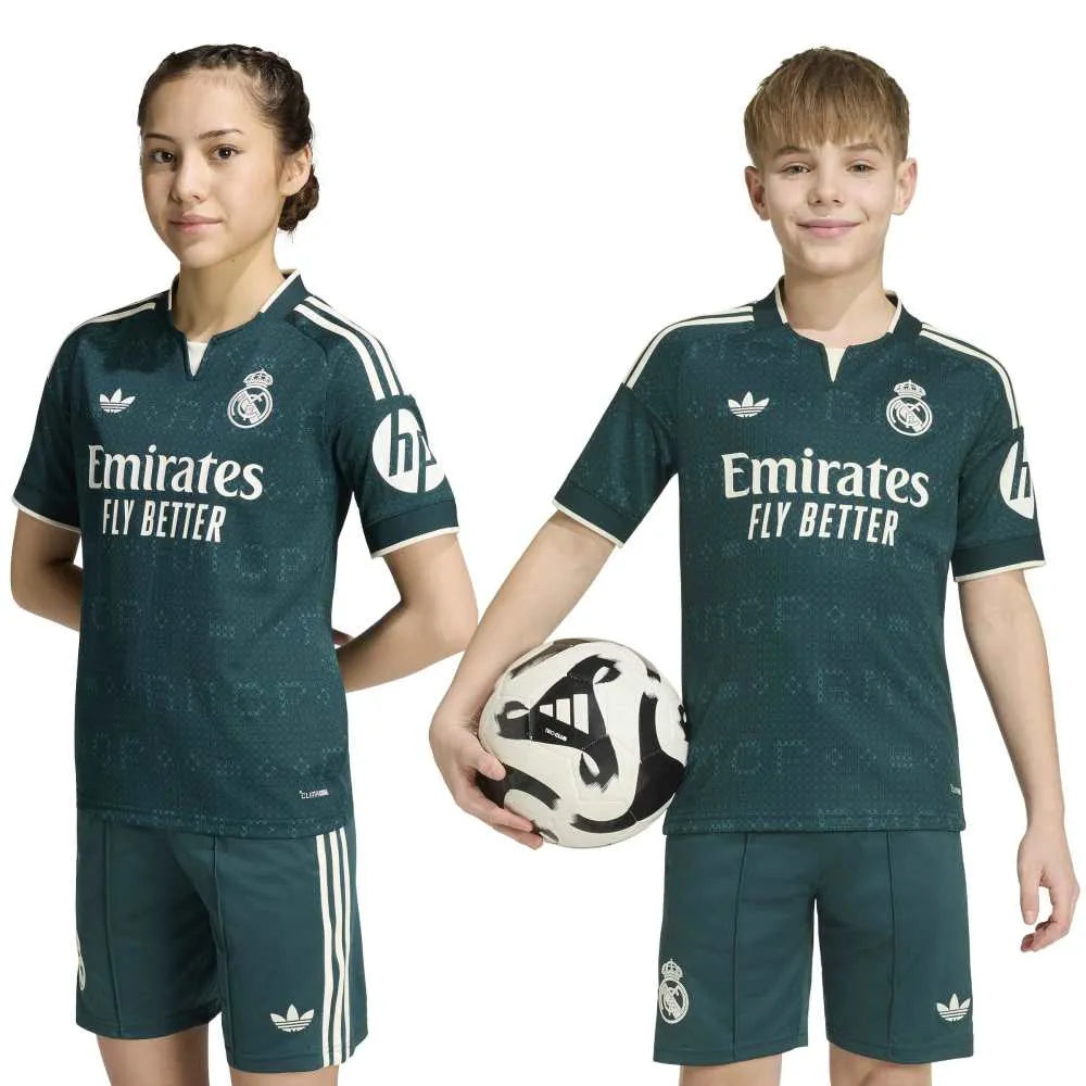 adidas Real Madrid 26/27 Away junior short sleeve T-shirt