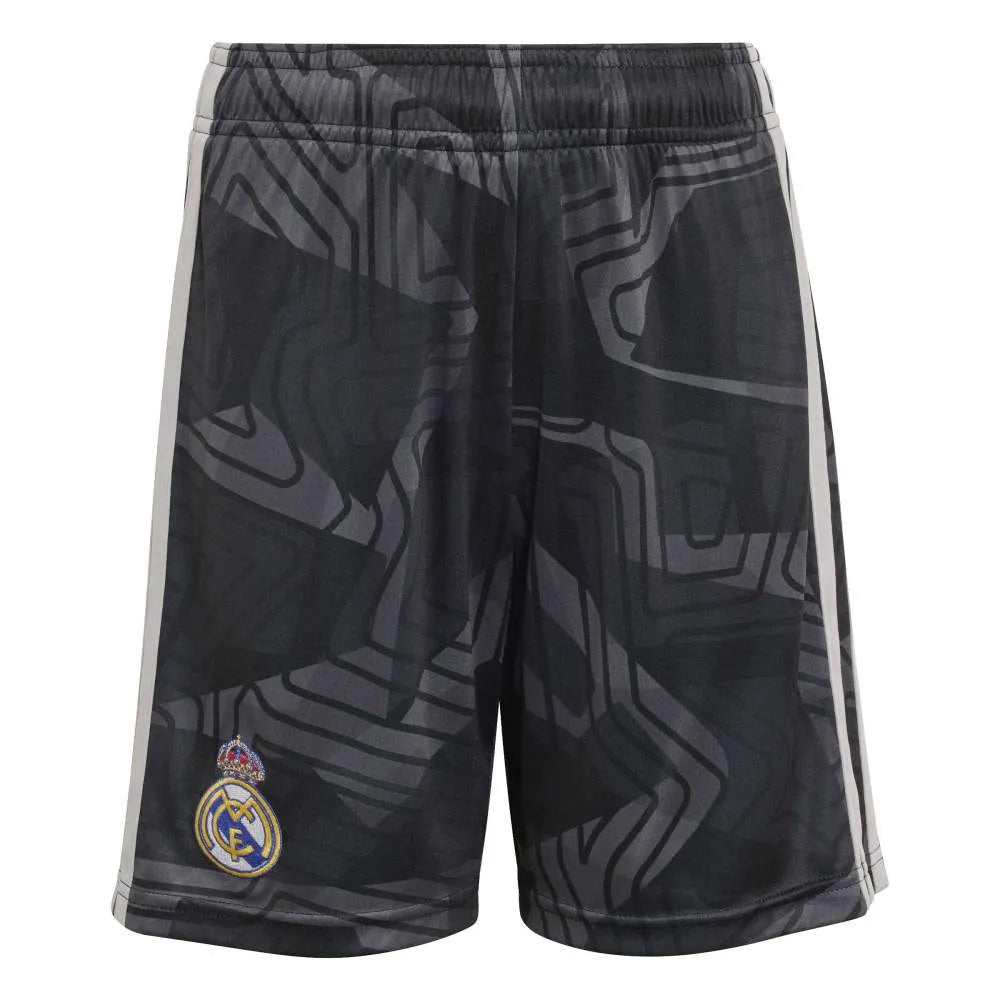 adidas Real Madrid 26/27 goalkeeper home junior shorts