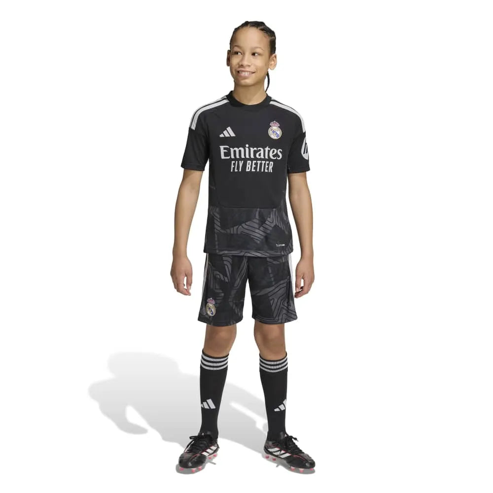 adidas Real Madrid 26/27 goalkeeper home short sleeve Junior Set