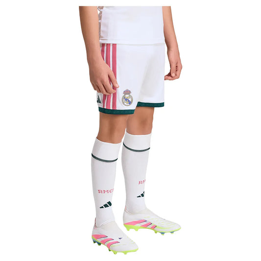 adidas Real Madrid 26/27 home junior shorts