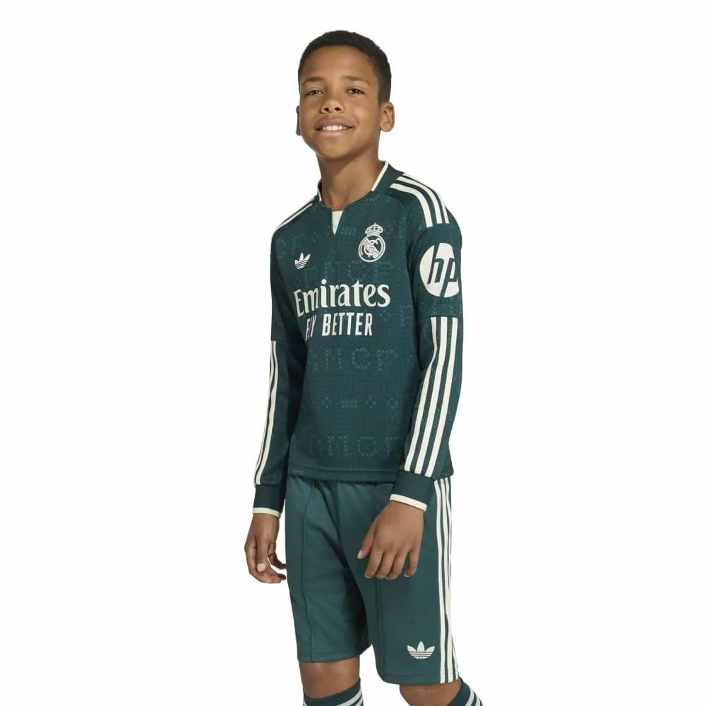 adidas Real Madrid 26/27 Jersey Away junior long sleeve T-shirt