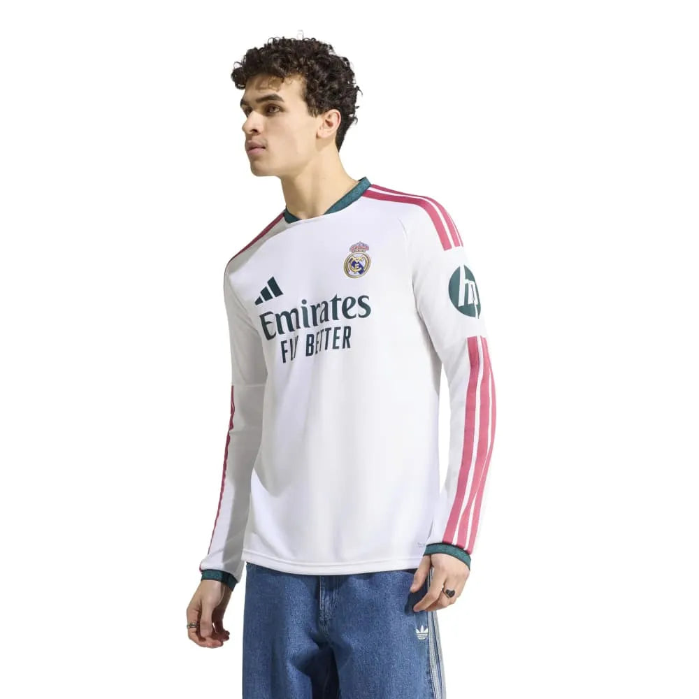 adidas Real Madrid 26/27 Jersey home long sleeve T-shirt