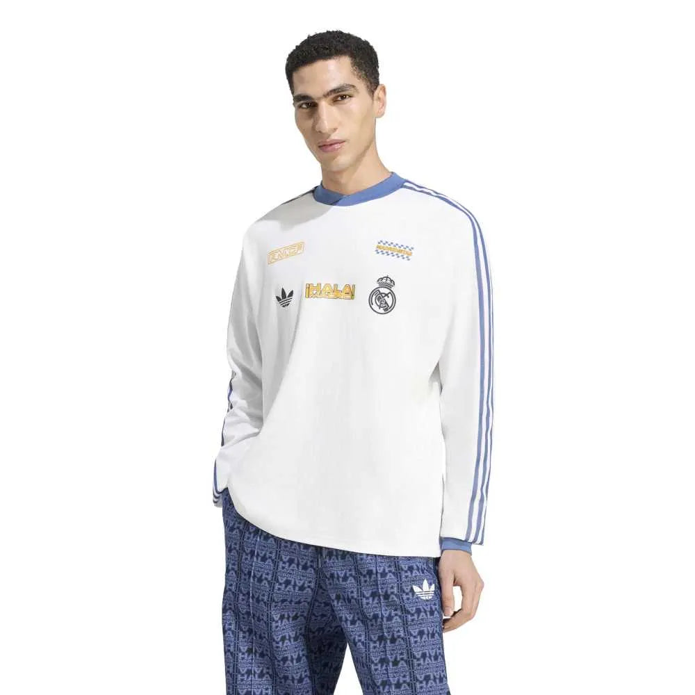 adidas Real Madrid Lifestyle Jersey long sleeve T-shirt
