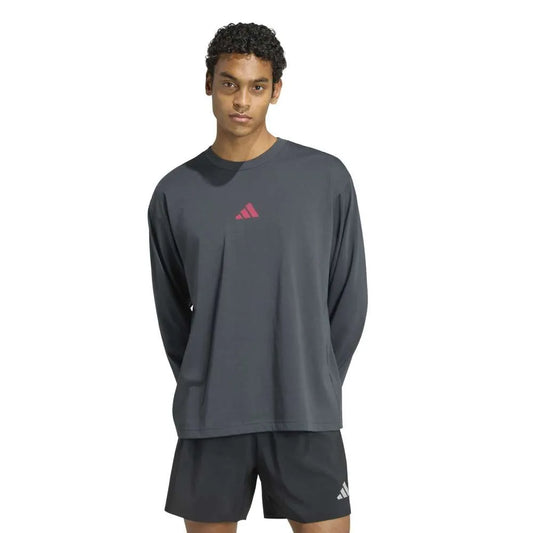 adidas Running State Of Mind Graphic long sleeve T-shirt