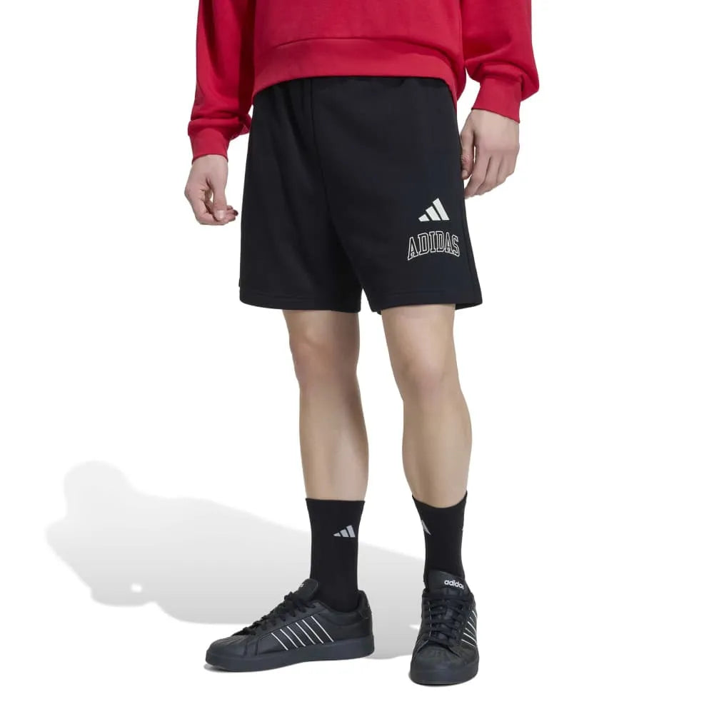 adidas Seasonal Essentials Collegiate Fleece shorts