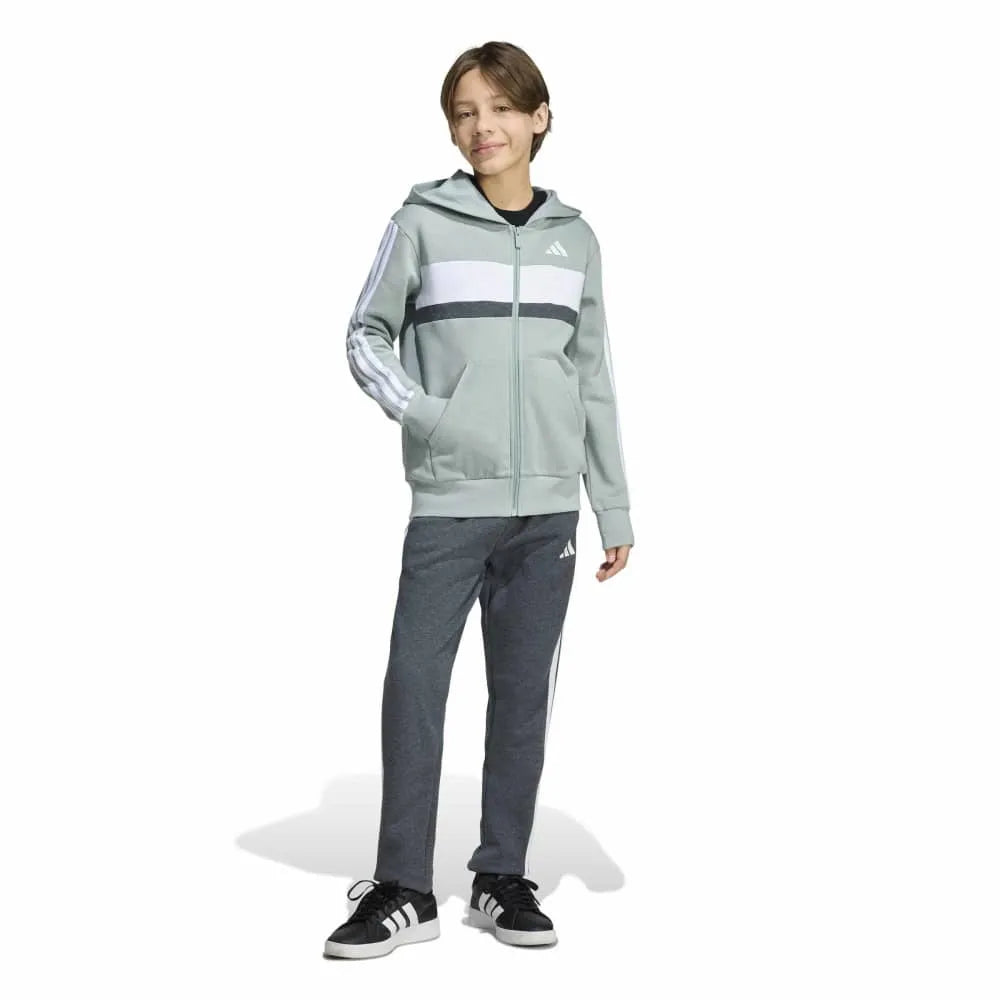 adidas Seasonal Essentials Tiberio 3 Stripes Fleece tracksuit