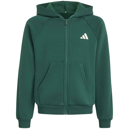 adidas Seasonals Collegiate Typography full zip sweatshirt