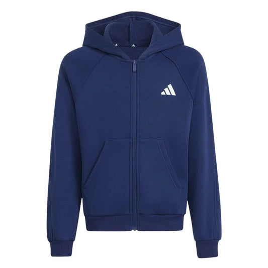 adidas Seasonals Collegiate Typography full zip sweatshirt