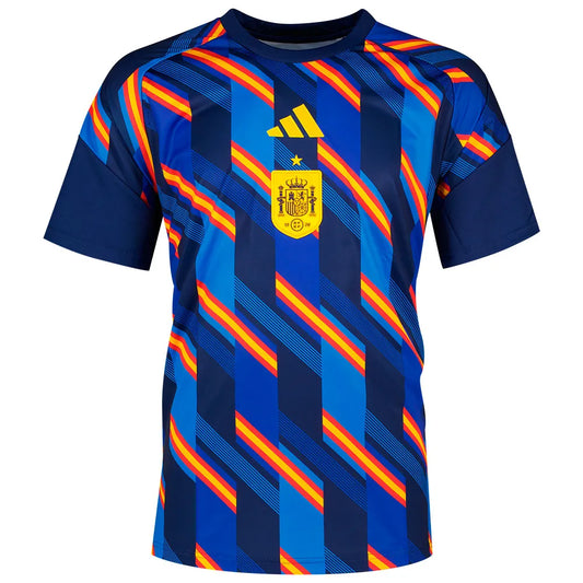 adidas Spain 26/27 Home pre match short sleeve T-shirt