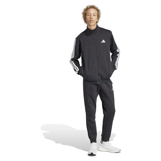 adidas Sportswear Basic 3 Stripes Fleece tracksuit