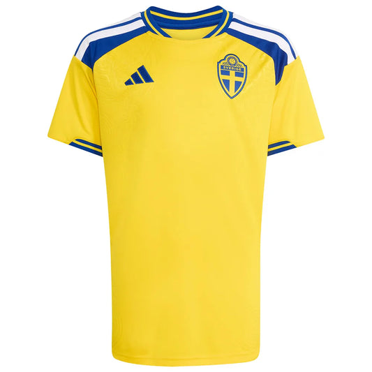 adidas Sweden 26/27 home junior short sleeve T-shirt