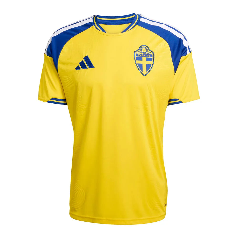 adidas Sweden 26/27 Replica home short sleeve T-shirt