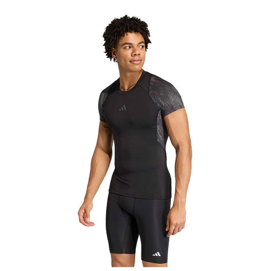 adidas Techfit AOP short sleeve T-shirt