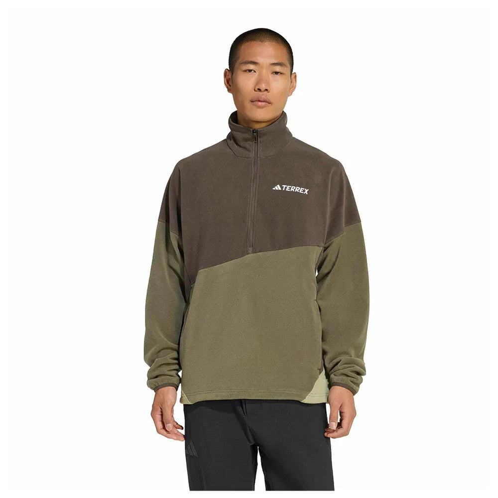 adidas Terrex Multi Climawarm Anorak half zip fleece