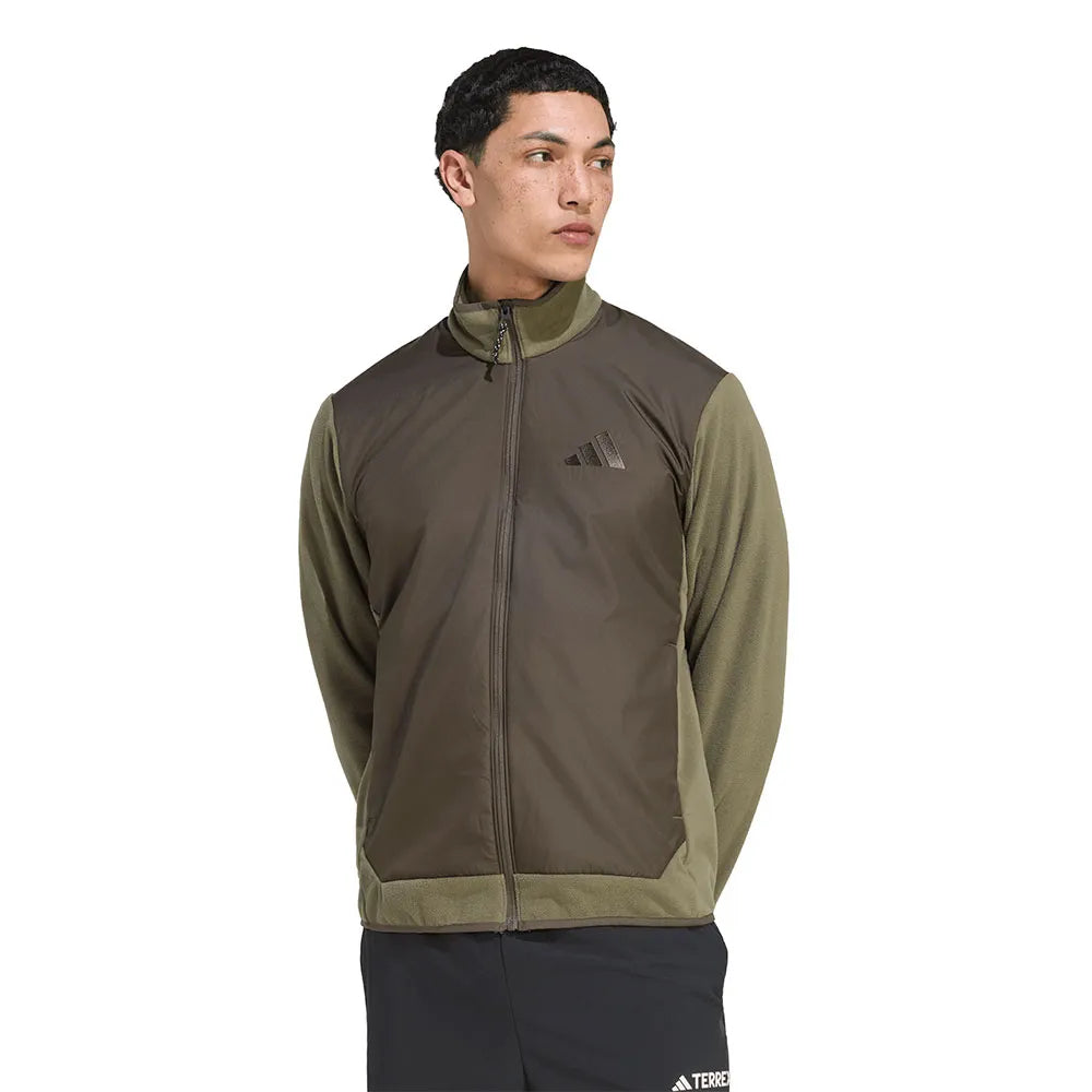 adidas Terrex Multi Essentials Climawarm+ Windfleece full zip fleece