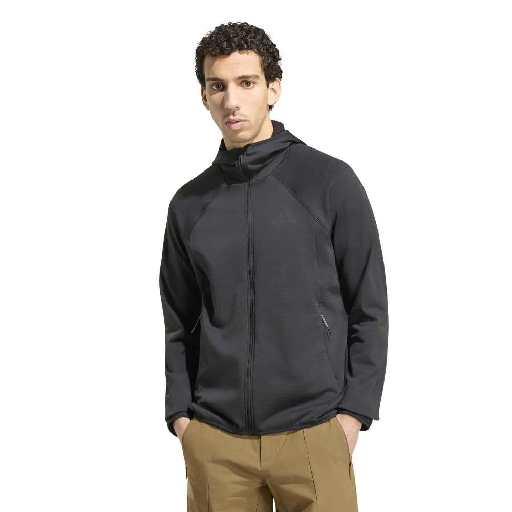 adidas Terrex Xperior Climawarm+ Ventknit full zip fleece