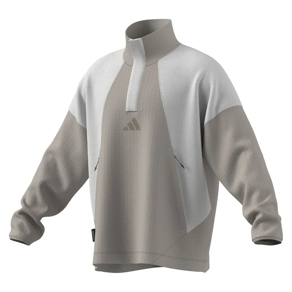 adidas Terrex Xploric High Pile Snap half zip fleece