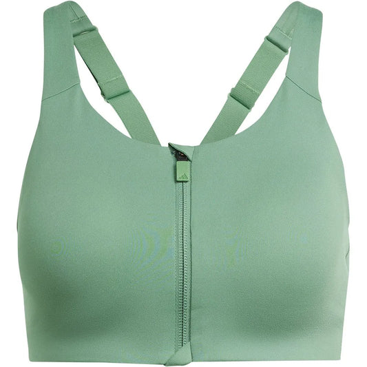 adidas TLRD Impact Luxe Zip High Impact Sports Bra