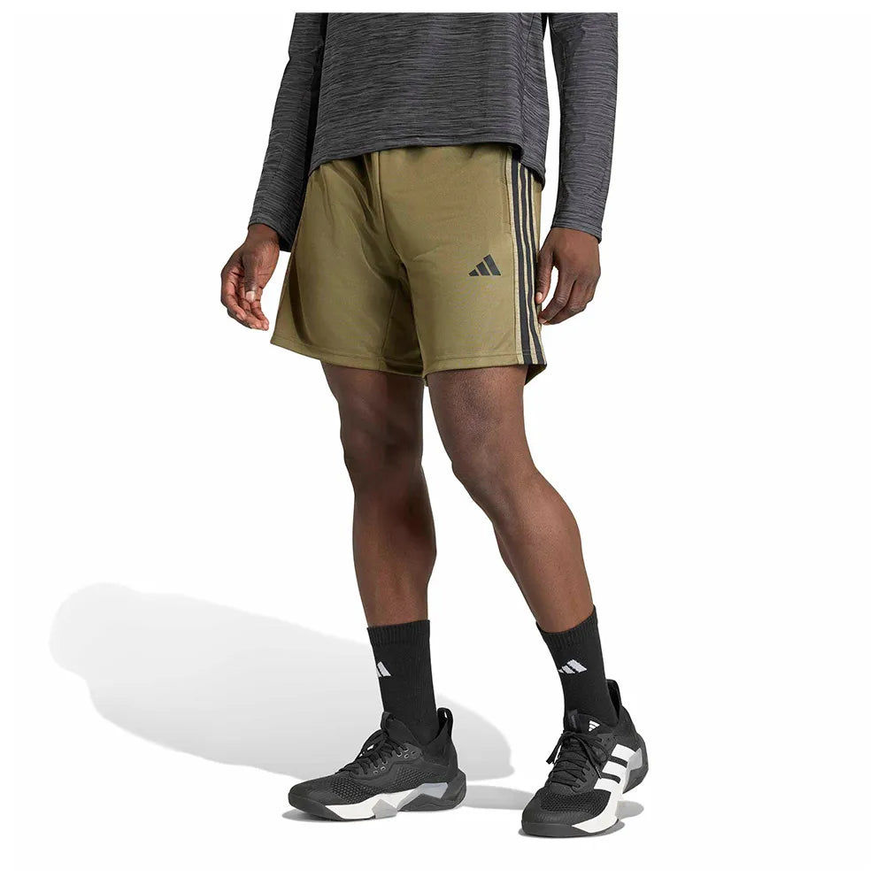 adidas Workout Essentials All-Set 3 Stripes Knit 7´´ shorts