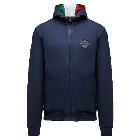 Aeronautica militare 261FE2097UF00674 full zip sweatshirt