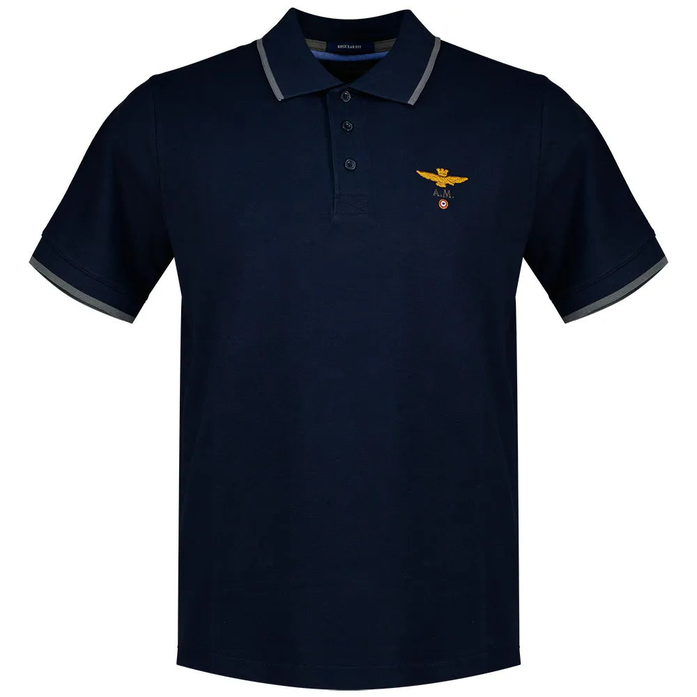 Aeronautica militare 261PO1308UP00082 short sleeve polo